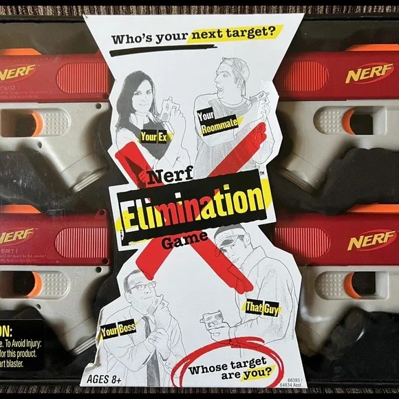 Vintage  Nerf Elimination Blaster Game Nerf   Factory Sealed  Discontinued Rare - Picture 2 of 10